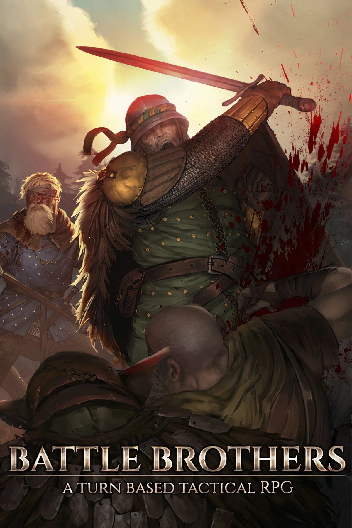 game chiến thuật Battle Brothers với đội lính đánh thuê
