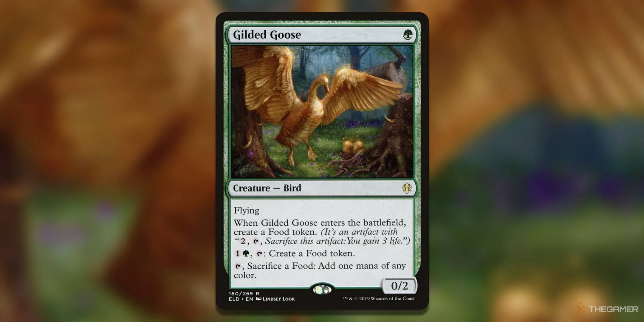 Gilded Goose, ngỗng vàng tạo Food token và mana trong deck Spider-Ham Commander