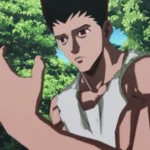 Gon ở dạng buff trong Hunter x Hunter Nen Impact