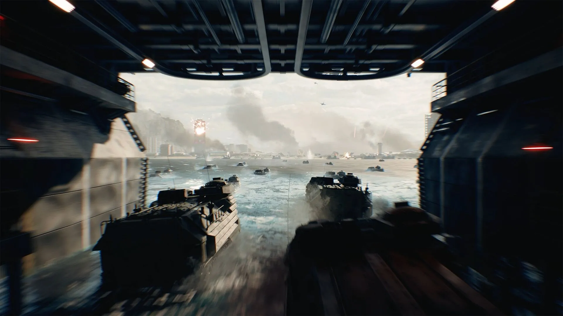 Hiệu ứng phá hủy môi trường ấn tượng với bức tường đổ nát trong Battlefield 6
