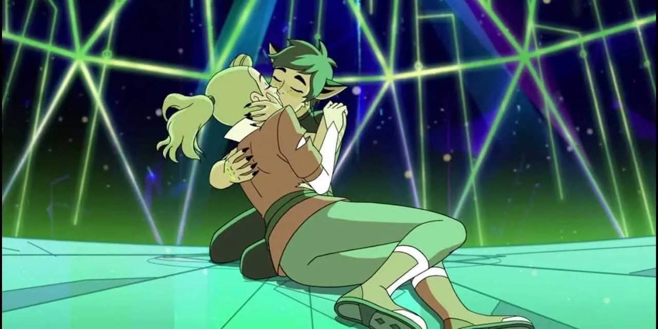 Hình ảnh cặp đôi Catradora từ series She-Ra, một trong những "ship" nổi bật trong cộng đồng fanfiction