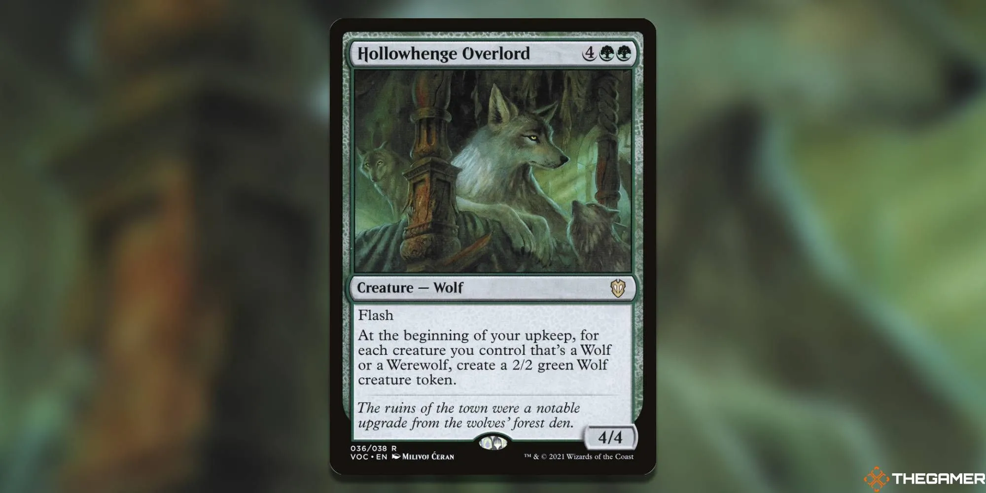 Hollowhenge Overlord Magic: The Gathering card.