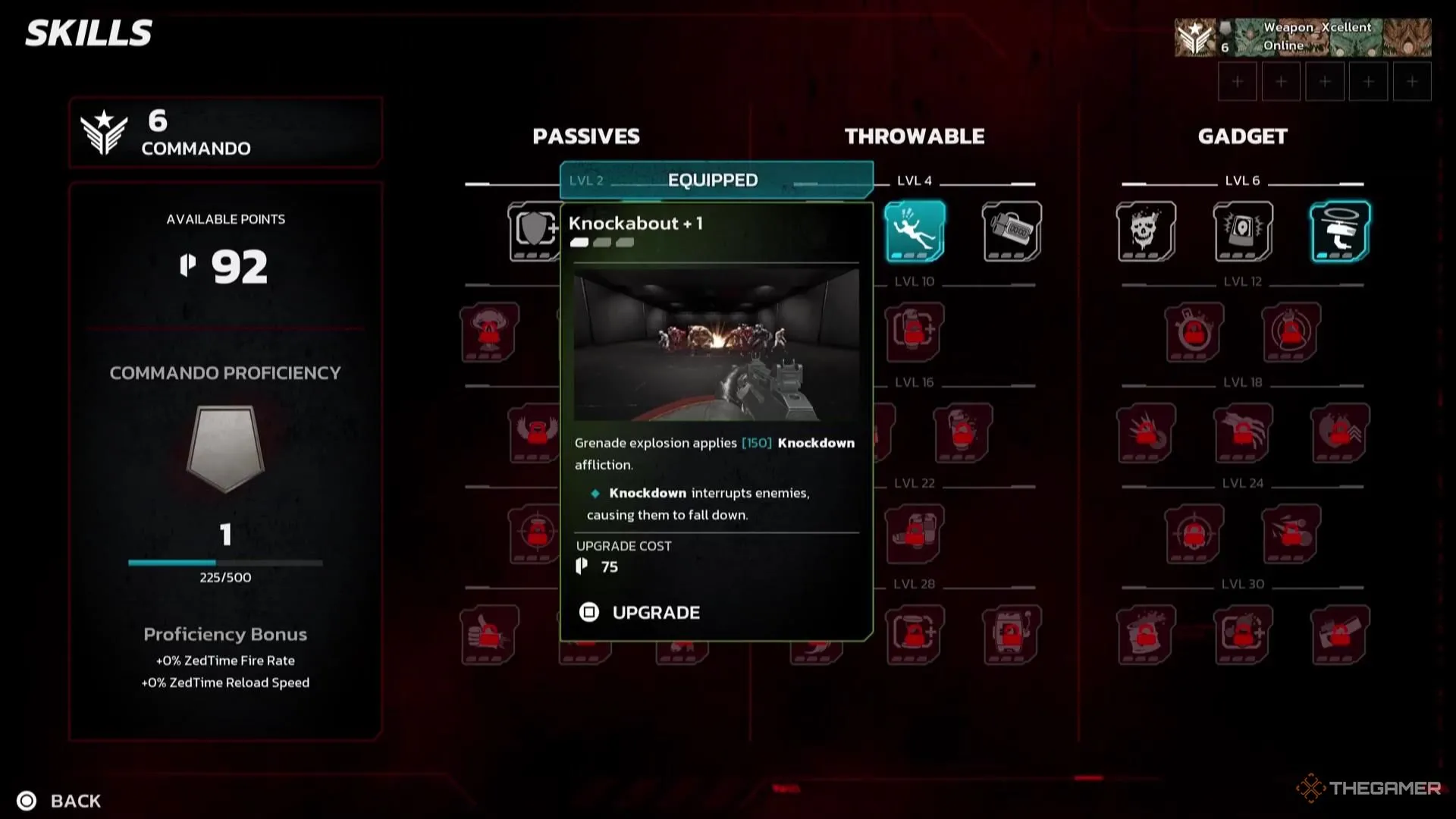 Kỹ năng Commando trong Killing Floor 3