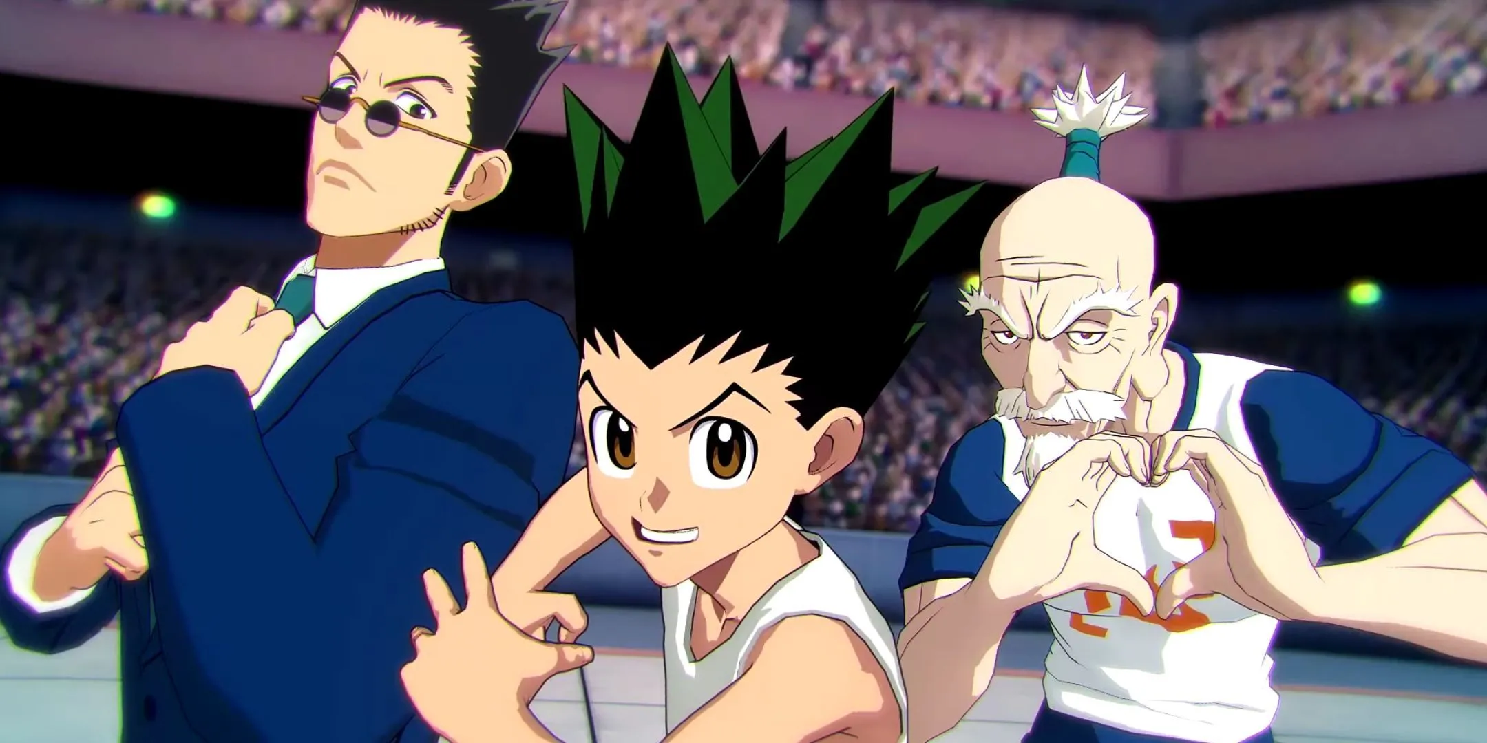 Leorio, Gon và Isaac trong Hunter x Hunter: Nen x Impact