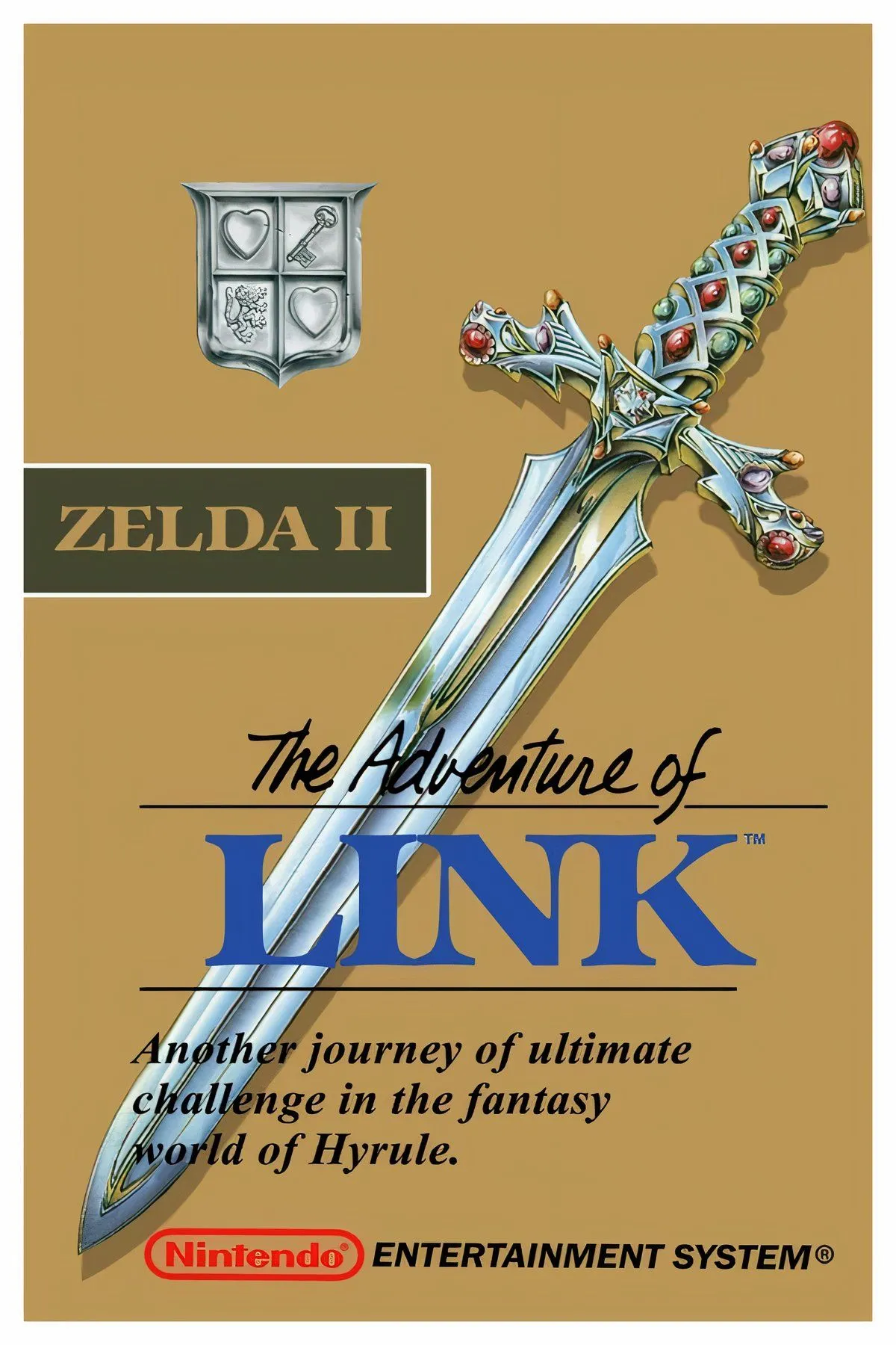 Link chiến đấu trong Zelda 2: The Adventure of Link, gameplay side-scrolling đột phá của series.