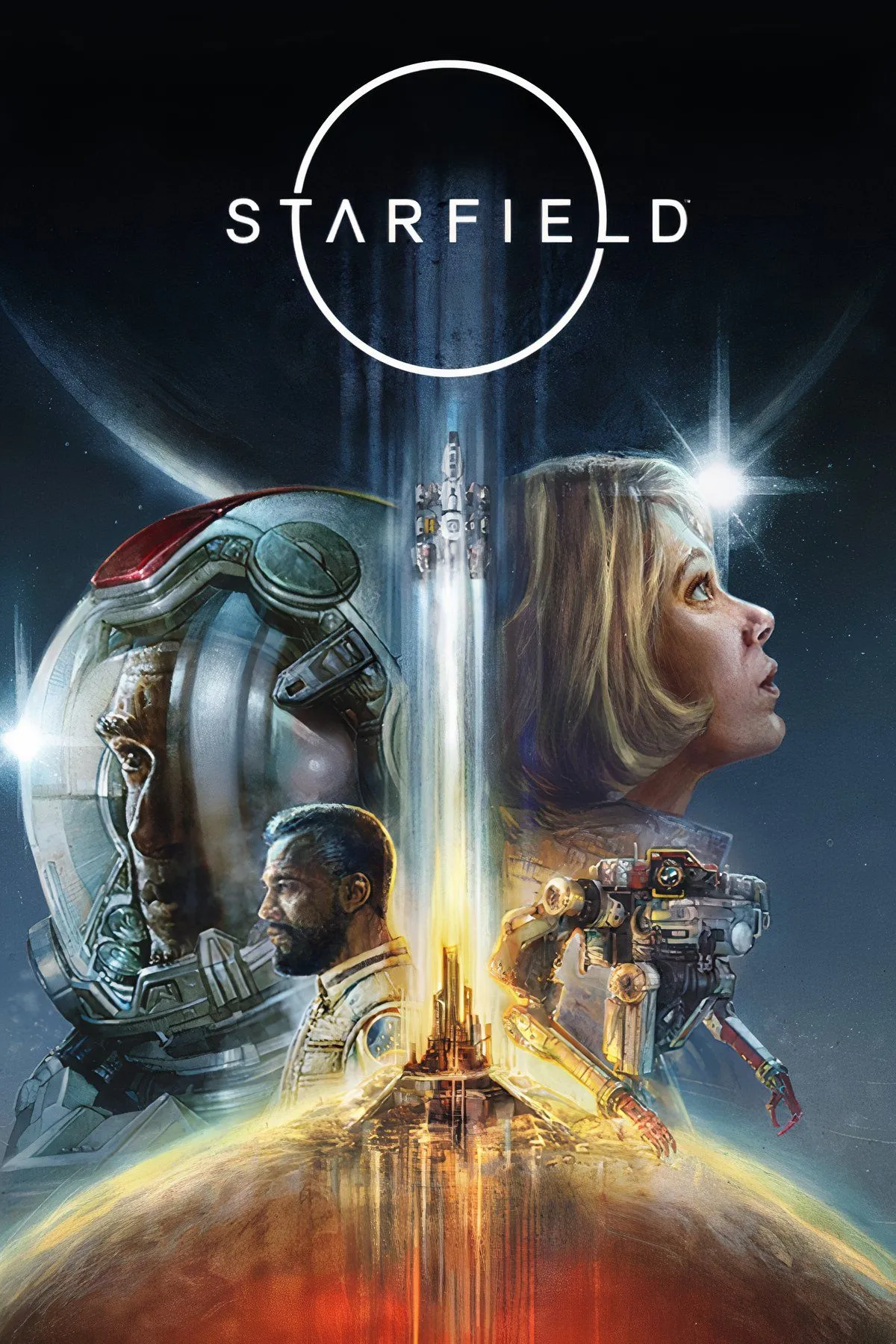 Minh họa nhân vật trong game Starfield thể hiện sự kỳ vọng vào doanh số khi cập bến PlayStation 5