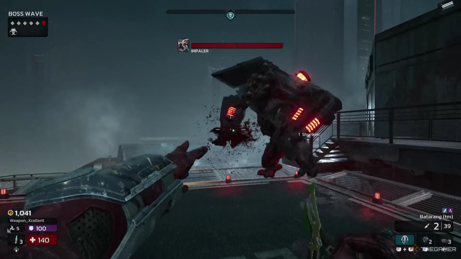 Ném Shuriken vào Impaler trong Killing Floor 3