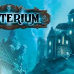 Thần thám hợp tác phá án trong board game Mysterium, với lá bài hình ảnh và chiếc đồng hồ trên bàn chơi