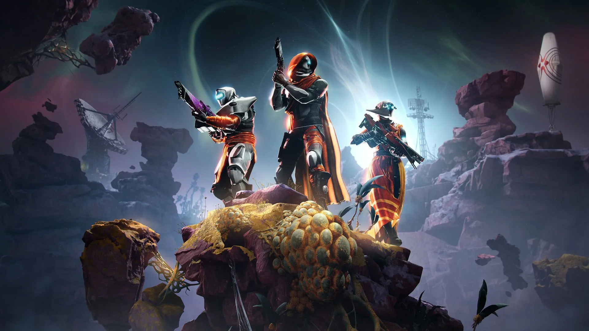Tuyển tập các bộ giáp mới trong Destiny 2 Edge of Fate, thể hiện sự đa dạng về thiết kế và hiệu ứng set.
