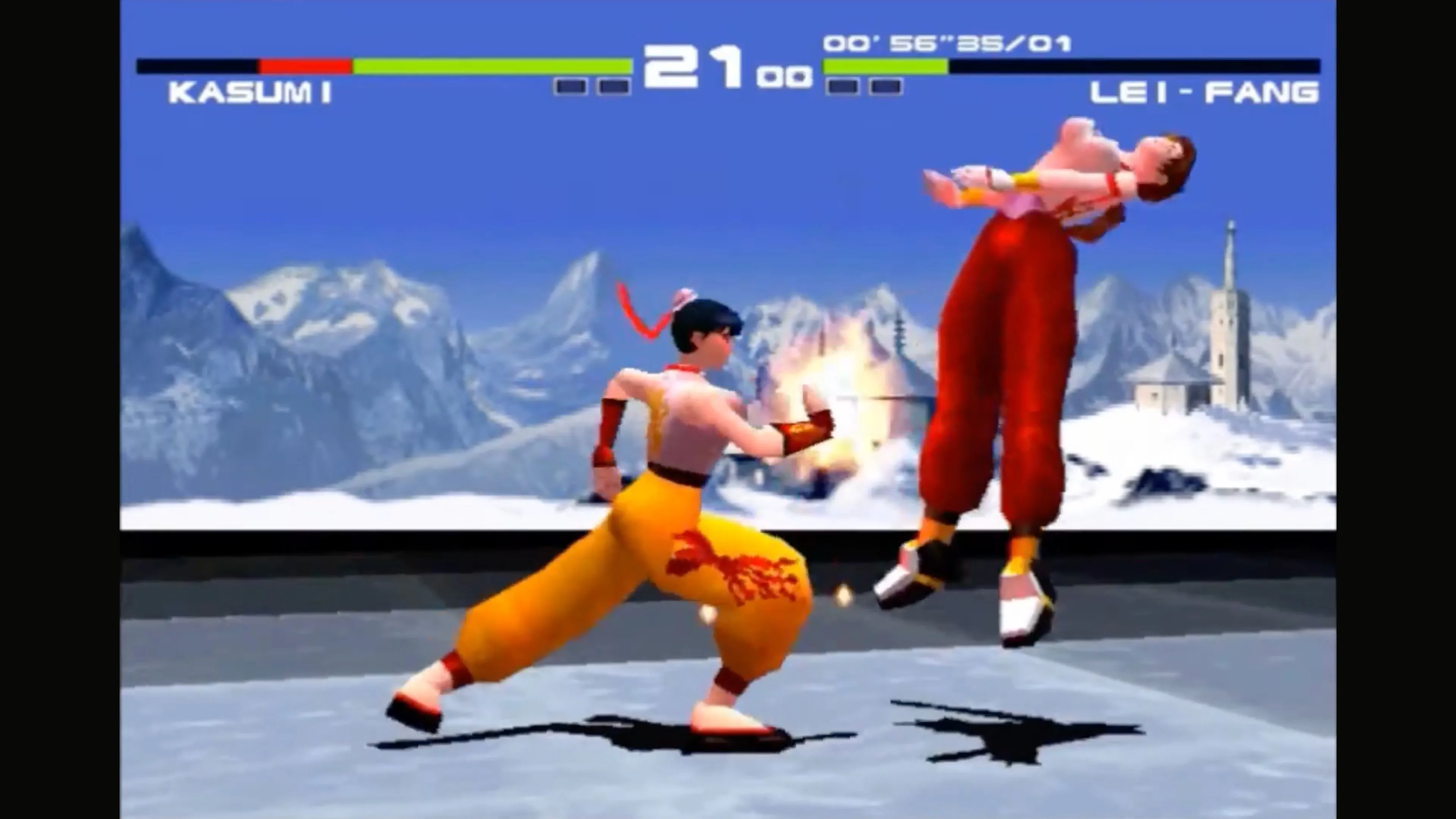 Ảnh chụp gameplay Dead or Alive — hệ thống chiến đấu do Itagaki phát triển