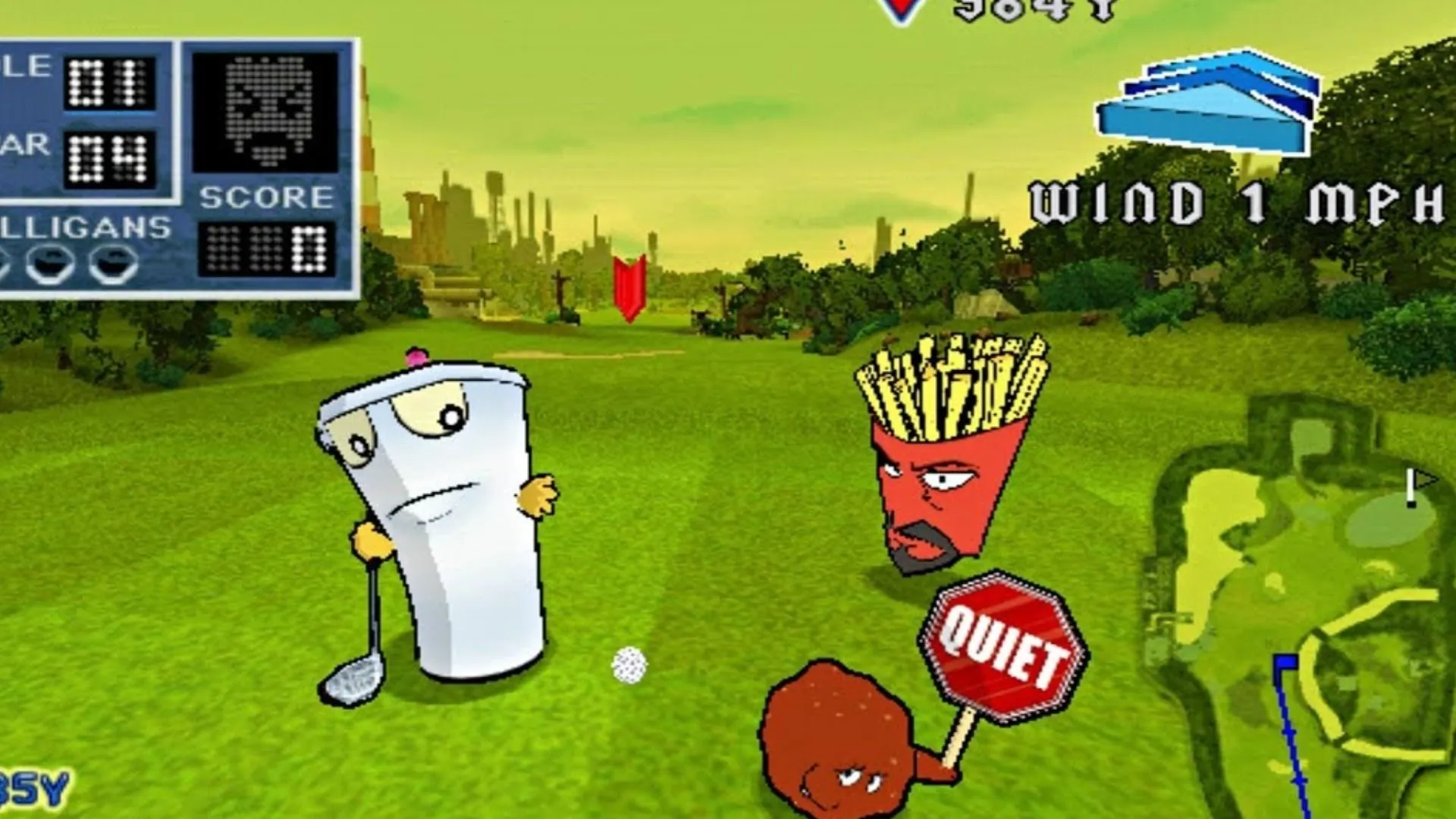 Aqua Teen Hunger Force Zombie Ninja Pro Am