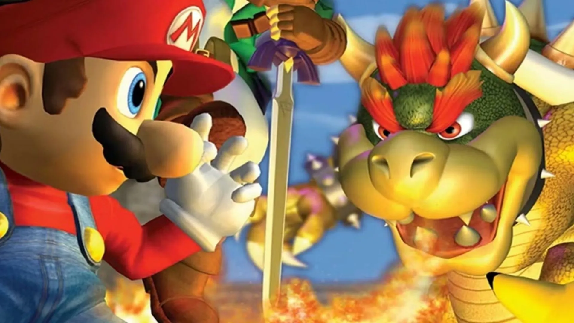 Bìa Super Smash Bros. Melee, tượng đài đấu đối kháng trên GameCube