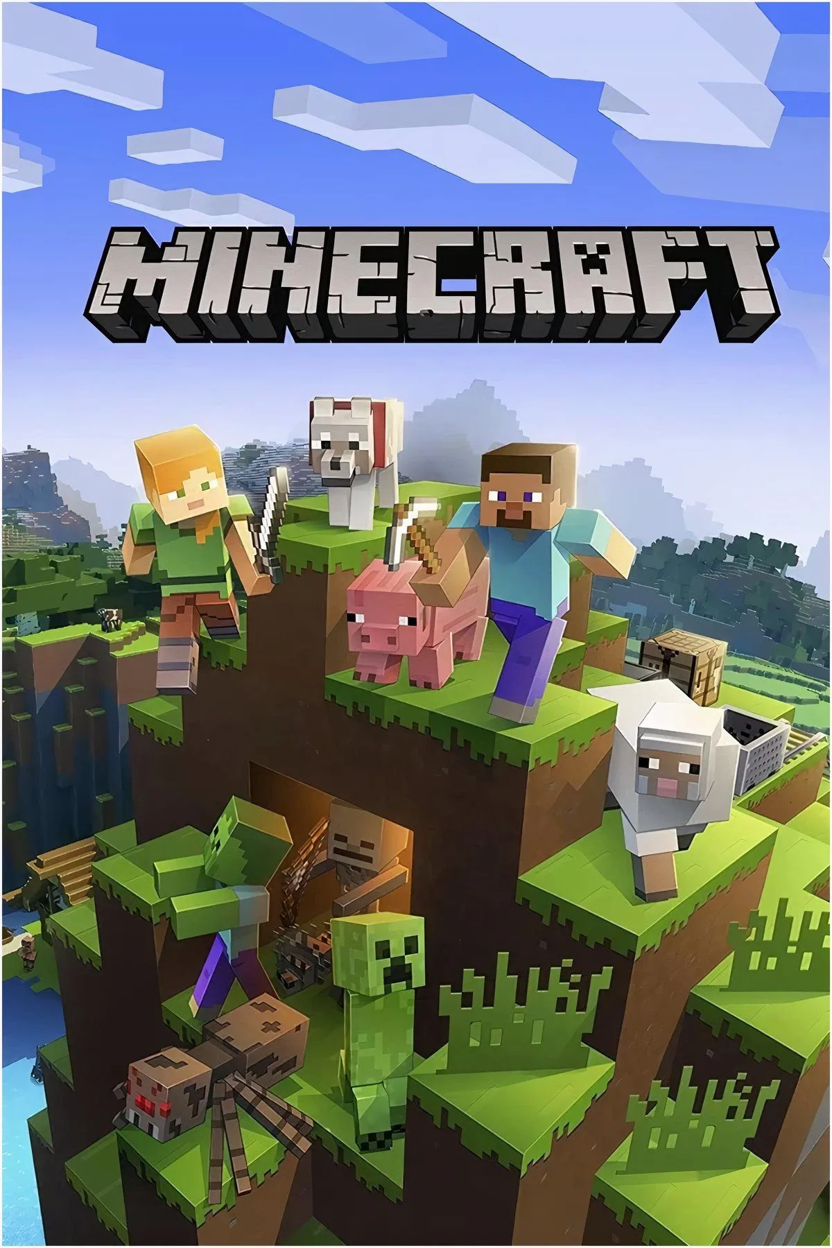 Các biểu tượng và ký ức về Minecraft: Creeper vẫn là hình ảnh dễ nhận biết nhất của thương hiệu