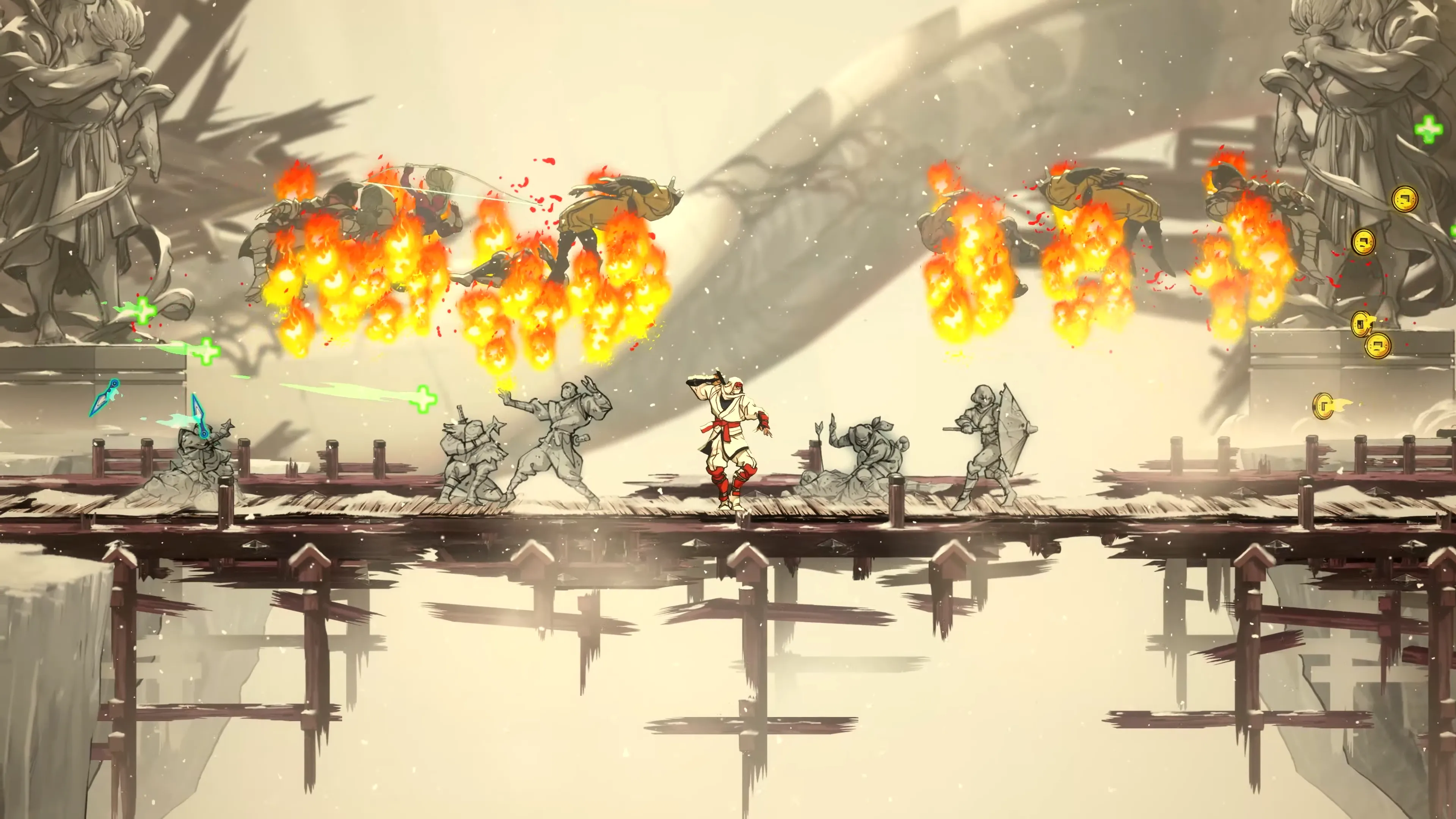 Cảnh hành động trong Shinobi: Art of Vengeance và dấu vết bí mật khơi gợi sự khám phá
