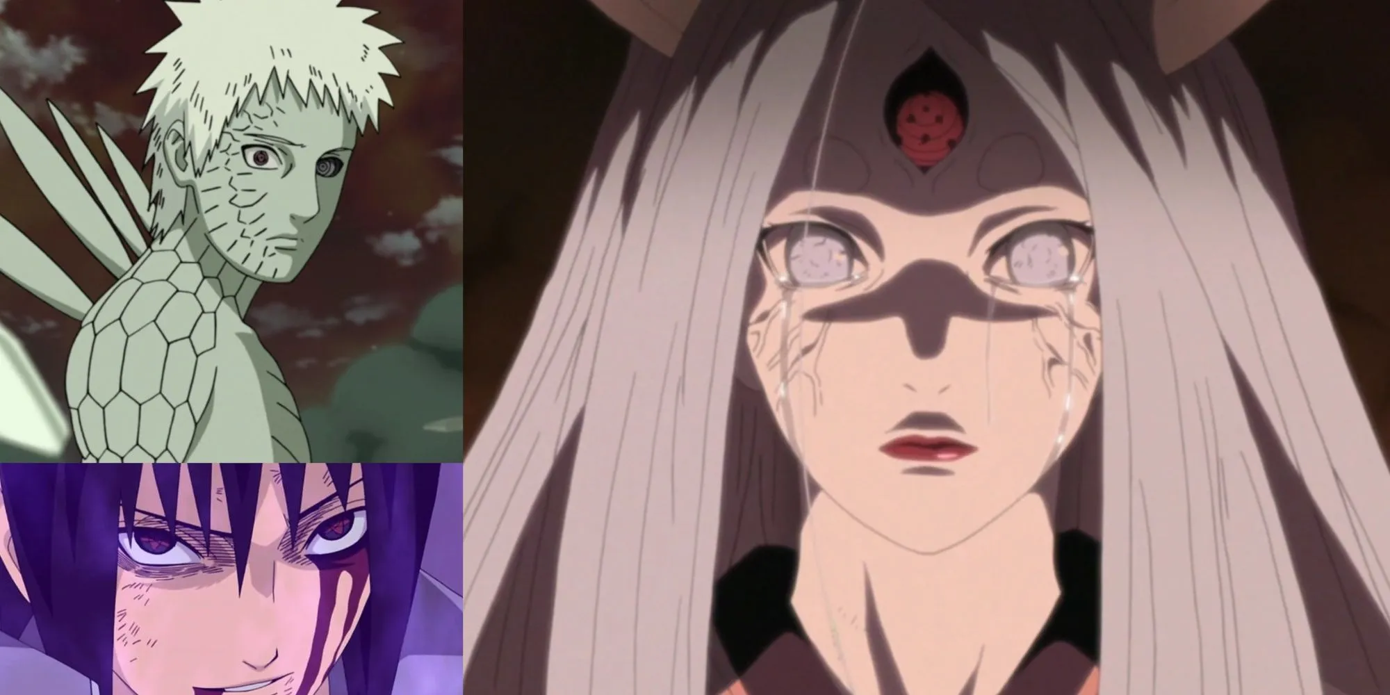 Collage các nhân vật sở hữu dojutsu mạnh trong Naruto
