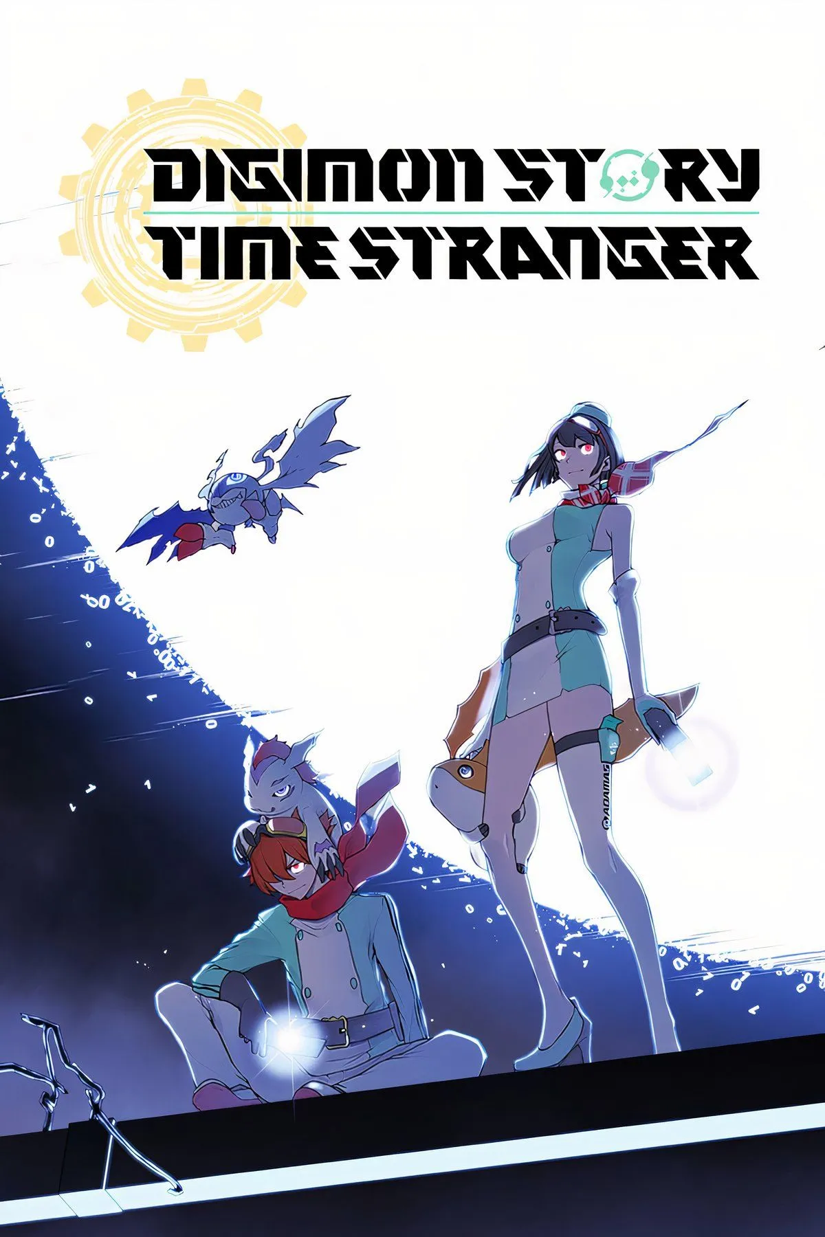 Cover art Digimon Story: Time Stranger — ảnh bìa trò chơi và biểu tượng JRPG