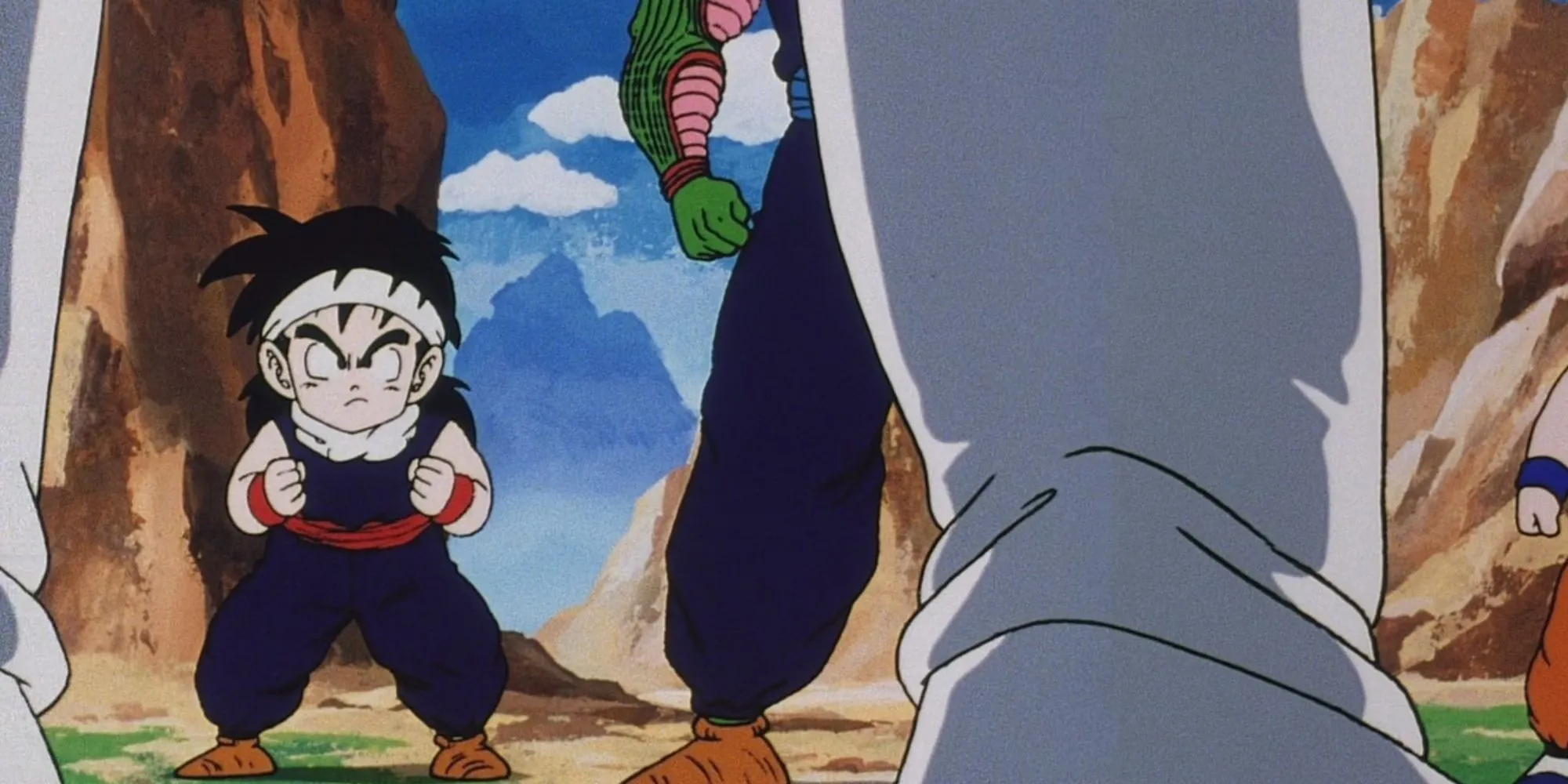 Gohan và Piccolo trong hoang dã