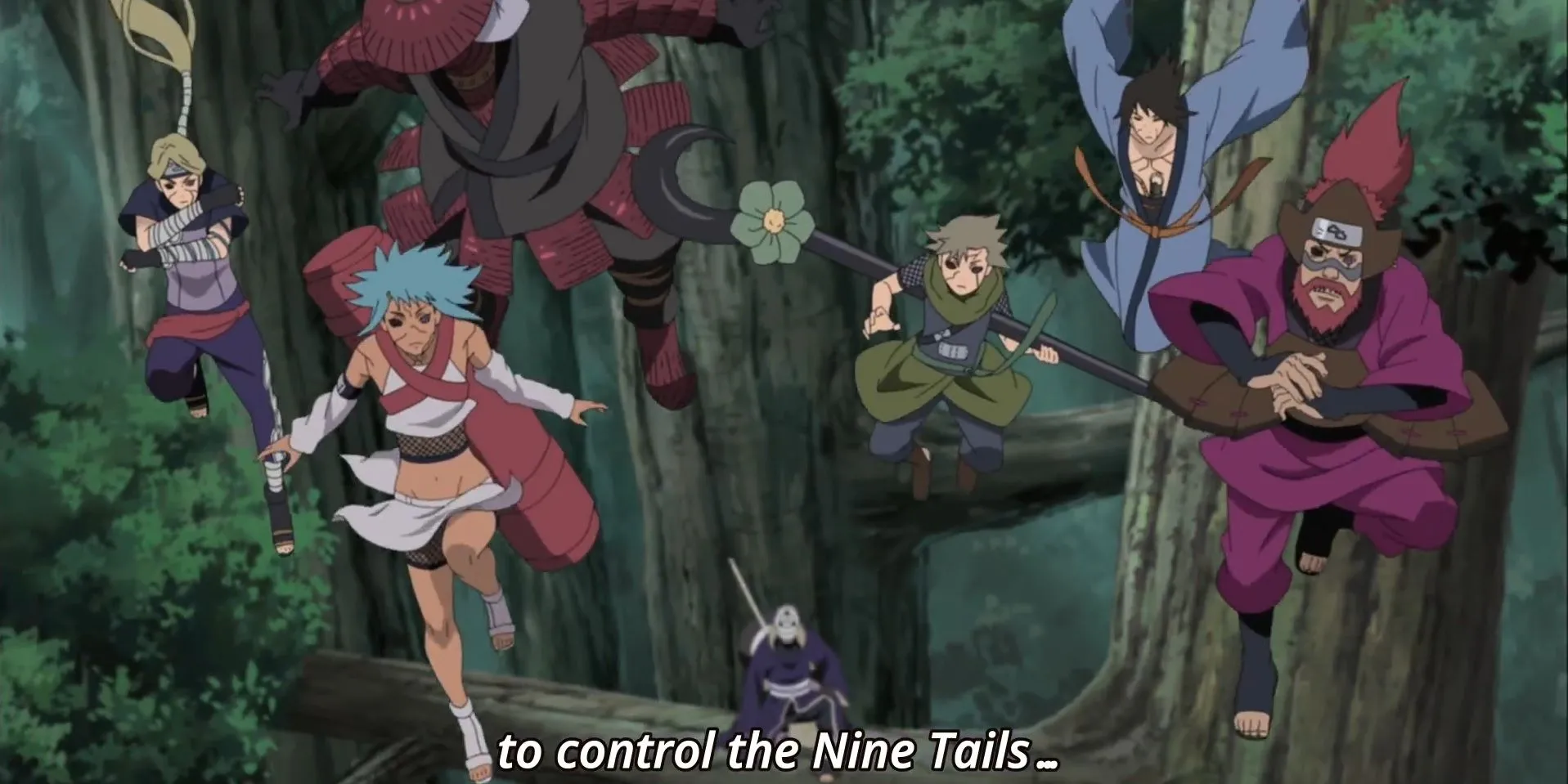 Hình ảnh thể hiện mối liên hệ giữa Jinchuriki và Bijū, câu hỏi về số phận linh hồn sau khi chủ nhân mất