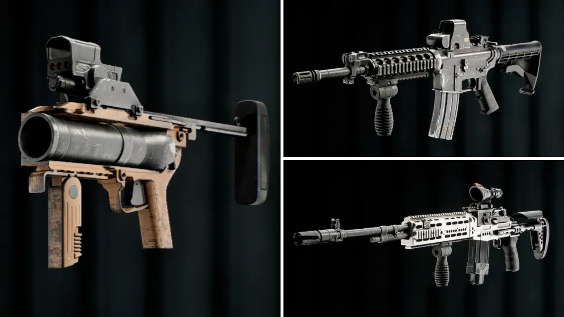 Loadout kết hợp AR + DMR và M320A1 cho bản đồ rộng Battlefield 6