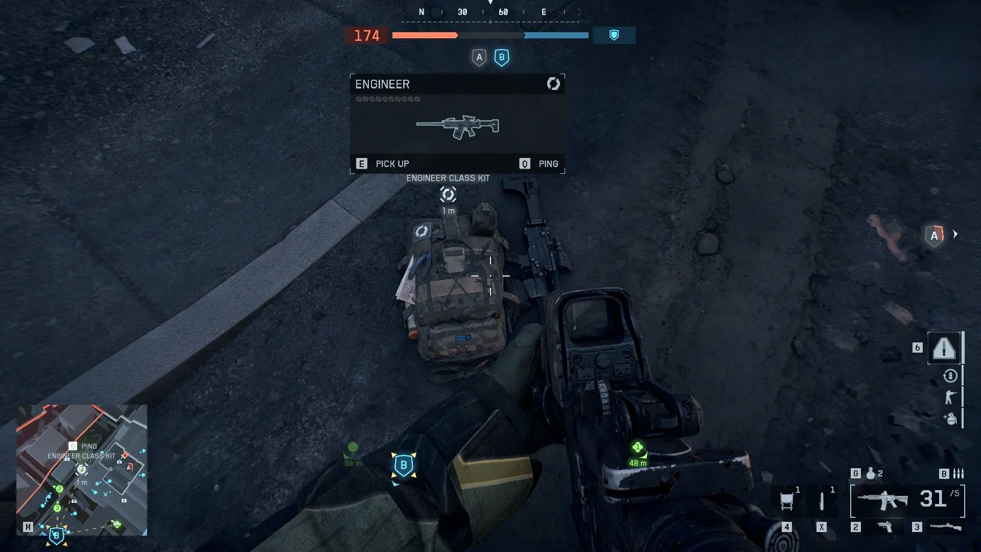 Nhặt kit bỏ lại trong Battlefield 6 để lấy vũ khí và phụ kiện mạnh hơn