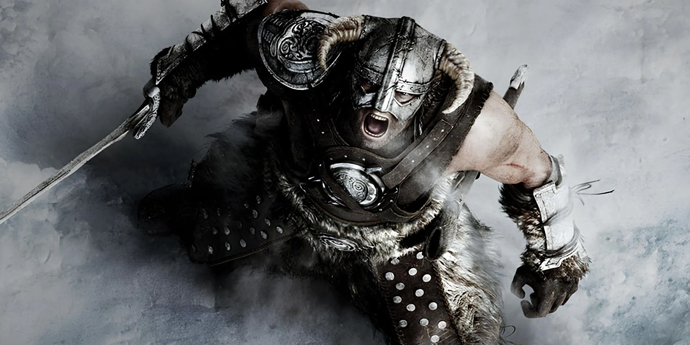Skyrim Dragonborn: cảnh rồng và phong cách trung cổ, khung cảnh mở rộng