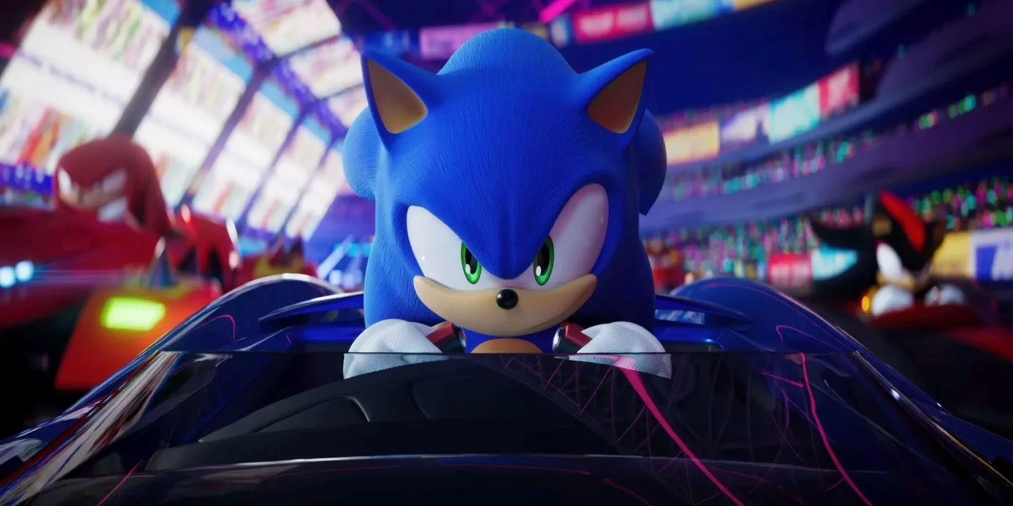 Xe của Joker lấy cảm hứng Arsène Wing và trang phục chủ đề Persona 5 trong Sonic Racing: CrossWorlds